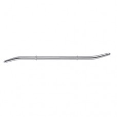 Hank Uterine Dilator Fig. 13/14 Brass - Chrome Plated, 26.5 cm - 10 1/2" Diameter 6.5 - 7.0 mm Ø Hank Uterine Dilator Fig. 13/14 Brass - Chrome Plated, 26.5 cm - 10 1/2" Diameter 6.5 - 7.0 mm Ø
